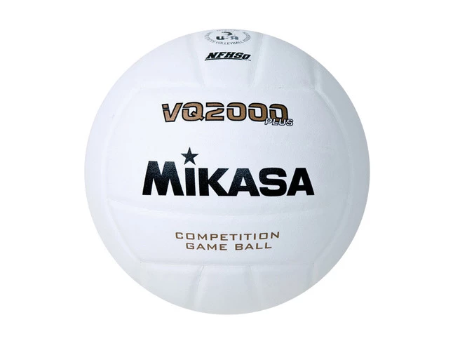Mikasa VQ2000 Plus NFHS Volleyball, Size 5, White