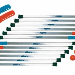 Shield Aluminator Indoor Replacement Floor Hockey Stick, 47 Inches, Red