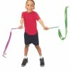 Sportime Deluxe Rainbow Ribbon Wands, 72 Inches, Set Of 6