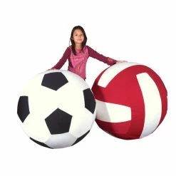 Sportime Giant Soccer Ball With Washable Cover, 40 Inches