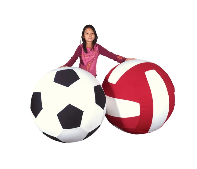 Sportime Giant Soccer Ball With Washable Cover, 40 Inches