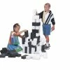 Sportime BrickWorks Bricks, 2 X 9 X 4-1/2 Inches, Black And White, Set Of 100