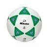 Mikasa No 3 Deluxe Cushioned Soccer Ball, Green/White/Blue