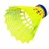 Sportime Tournament Yeller Badminton Shuttlecocks, Yellow, Set Of 6