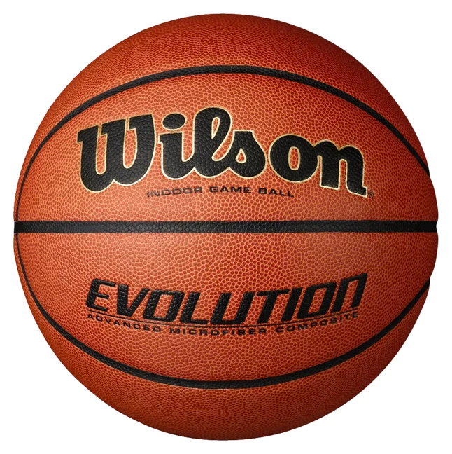 Wilson Evolution Men's Indoor Only Leather Basketball, 29-1/2 Inches 1 Wilson Evolution Men's Indoor Only Leather Basketball, 29-1/2 Inches