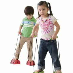 Weplay Stepping Stones-N-Stilt Set, 6-1/4 X 4-1/8 X 3-1/4 Inches, Plastic/Rubber Track, Set Of 3