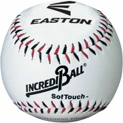 Easton Sports Incrediball SofTouch Training Baseball, 9 Inch, White