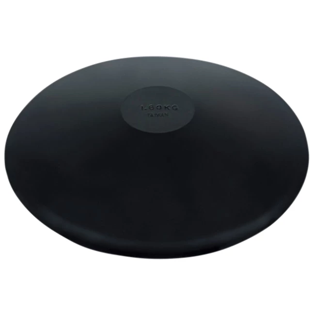 Champion Sports Champion Women's 1 Kg Rubber Practice Discus, Black
