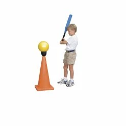 Sportime BigBopper Batting Tee Insert, Standard Size, Black