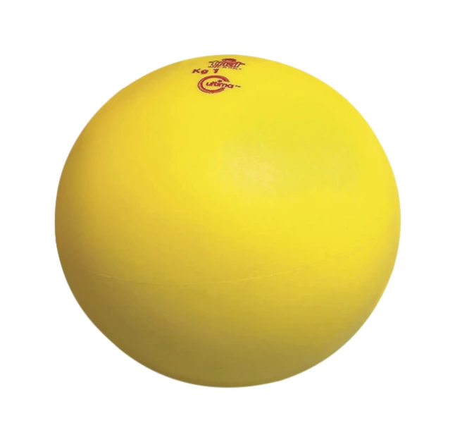 Trial Practice Shot Put, 2-2/10 Pounds, Yellow 1 Trial Practice Shot Put, 2-2/10 Pounds, Yellow