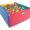 Sportime Exclusive Sportime Expandable Multi-Sensory Square Ball Pit, Includes 2500 Balls, Multicolor