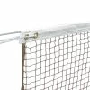 Sportime Badminton Tournament Net, 22 X 2-1/2 Feet, Steel Cable, Brown Net