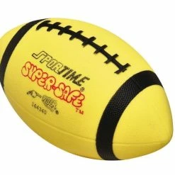 Sportime Super-Safe Football Large, Size 9, Yellow