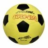 Sportime Super-Safe Soccer Ball, 6 Inches, Yellow And Black