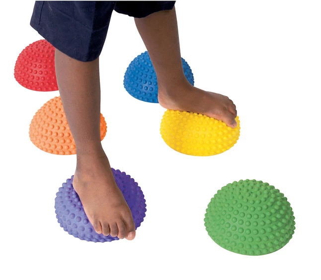 Trial Abilitations Tactile Step-N-Stones, Set Of 6 1 Trial Abilitations Tactile Step-N-Stones, Set Of 6