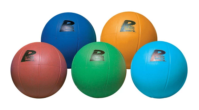 Sportime UltiMax Plyometrics Medicine Ball, 4-1/2 Pounds, Red