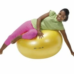 Gymnic Giant Body Ball, 29-1/2 Inches, Yellow, Each