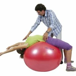 Gymnic Giant Body Ball, 33-1/2 Inches, Red, Each