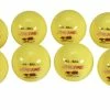 Sportime Inflatable All-Balls, Multi-Purposes, 3 Inches, Yellow, Set Of 12