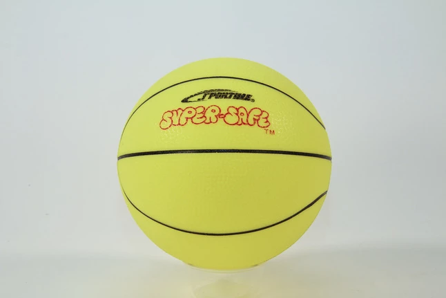 Sportime Super-Safe Junior Basketball, 7 Inches, Yellow
