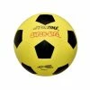 Sportime Super-Safe Soccer Ball, 8 Inches, Yellow And Black