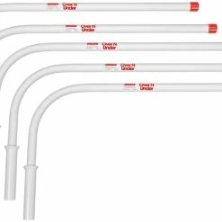 Shield Over/Under Hurdles, Set Of 5, White