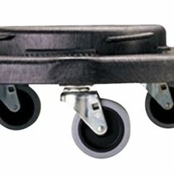 Rubbermaid Commercial Rubbermaid Universal Conversion Dolly For Brute Trash Container, 250 Pound Capacity, Black