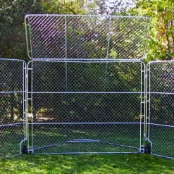 Olympia Baseball Backstop With Overhang Top Panel, 10 X 8 Feet