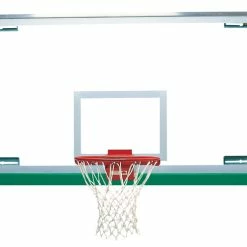 Bison Competition Official Size Short Unbreakable Basketball Backboard, 72 X 2-1/4 X 42 Inches Glass Backboard