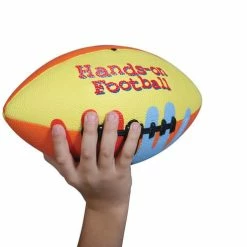 Sportime Max Hands-On Football, Size 7, Youth/Intermediate, Multi Colors
