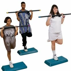 Sportime Aerobic Workout Bar, Orange, 6 Pounds