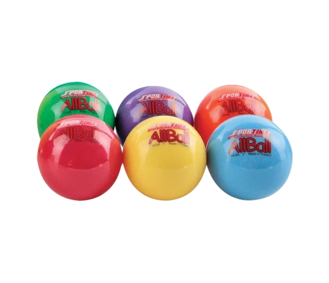 Sportime Inflatable All-Balls, Multi-Purpose, 3 Inches, Assorted Colors, Set Of 6 1 Sportime Inflatable All-Balls, Multi-Purpose, 3 Inches, Assorted Colors, Set Of 6