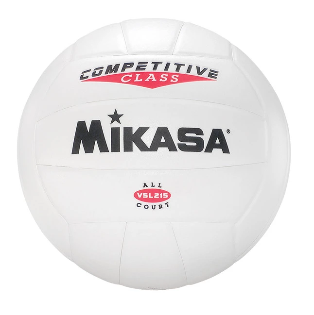 Mikasa VSL215 Competitive Class Volleyball, Size 5, White 1 Mikasa VSL215 Competitive Class Volleyball, Size 5, White