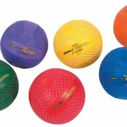 Fun Gripper FunGripper 8-1/2 Inch Volleyballs, Set Of 6