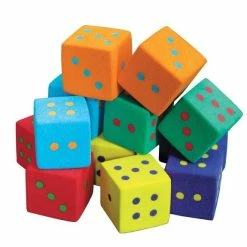 Sportime UltraFoam Dice, Set Of 12