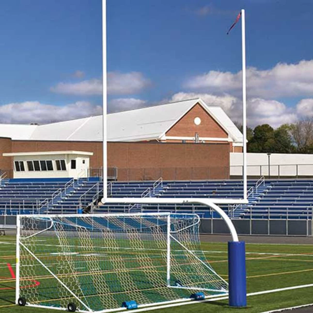 Jaypro Official High School Goal Post, 30 Feet, 1 Pair, White 2 Jaypro Official High School Goal Post, 30 Feet, 1 Pair, White - Image 2