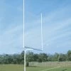 Jaypro Official High School Goal Post, 30 Feet, 1 Pair, White