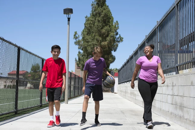 Sportime Men's 29-1/2 Inch StreetMax Basketball, Black - Image 2