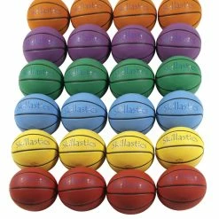 Sportime Max Intermediate Skillastics Basketballs, 28-1/2 Inches, Set Of 24