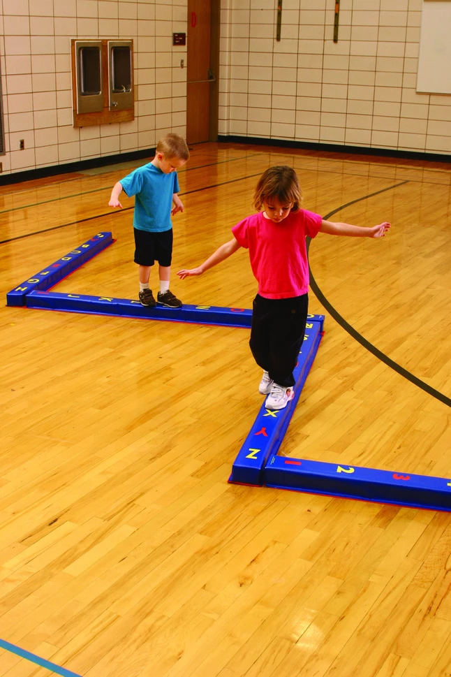 WeeKidz Single Balance Beam, Numbers, 71 X 4 X 3 Inches, Foam/Vinyl Covered 1 WeeKidz Single Balance Beam, Numbers, 71 X 4 X 3 Inches, Foam/Vinyl Covered