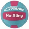 Sportime No-Sting Volleyball, 8 Ounces, Teal/Pink