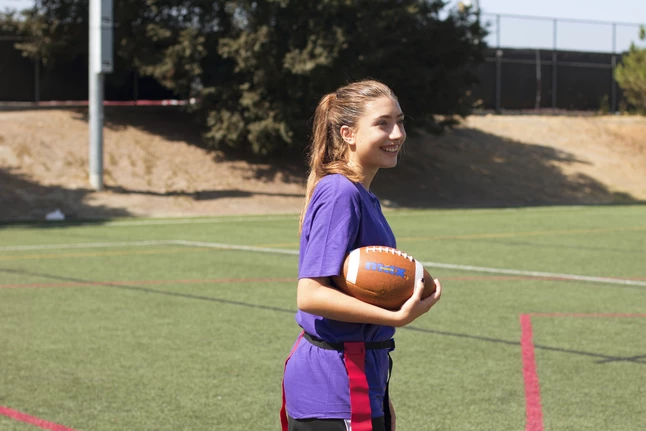 Sportime Max ProRubber Football, Regulation/Official Size 9 - Image 2