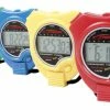 Sportime Timetracker Basic Stopwatches, Assorted Colors, Set Of 6