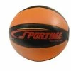 Sportime Strength Medicine Ball, 11 Pounds, 9-1/2 Inches, Orange And Black