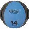 Aeromat Dual Grip Power Medicine Ball, 14 Pounds, Blue And Black