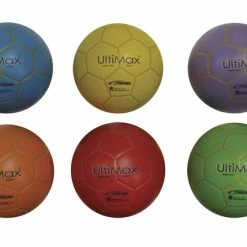 Sportime UltiMax Soccer Ball Trainers, Number 4, Assorted Colors, Set Of 6