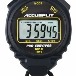 Accusplit A601X Pro Survivor Stopwatch, Black
