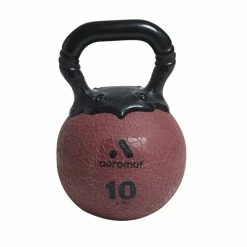 Aeromat Elite 10 Lb Kettlebell, Maroon