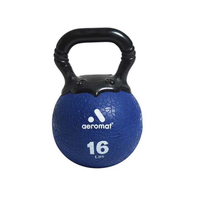 Aeromat Elite 16 Lb Kettlebell, Blue 1 Aeromat Elite 16 Lb Kettlebell, Blue