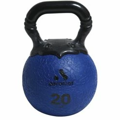 Aeromat Elite 20 Lb Kettlebell, Blue